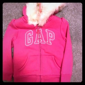 Warm snuggly gap faux fur girls